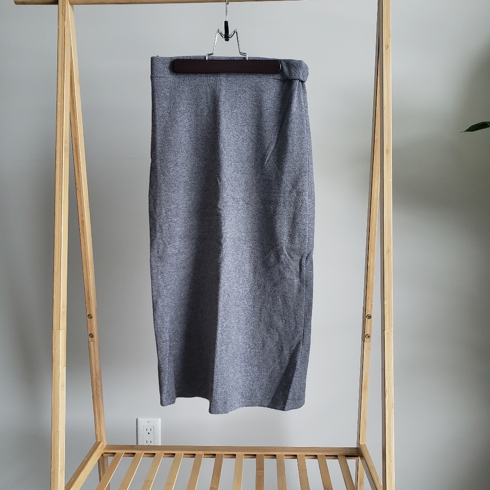 Grey Sweater Skirt